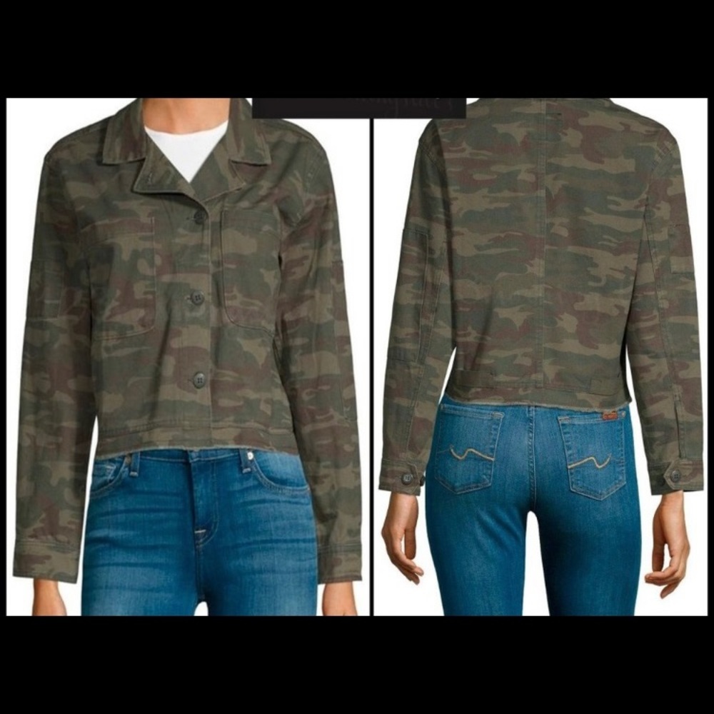 Anthropologie Sanctuary Camo Jacket